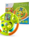 Kids Steering Wheel Toy with Realistic Driving Simulation, Lights, Sounds & Music