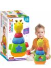 ToyStor Reindeer Stack N Sort - A 2 in 1 Stacking And Shape Sorter Play Set