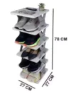 StackMate 6-Layer Foldable Shoe Rack