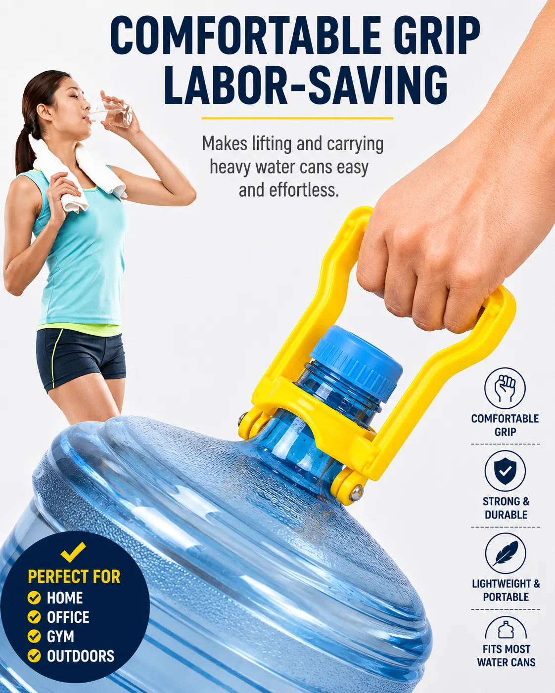 AquaLift Heavy-Duty Water Bottle Carry Handle - Image 4