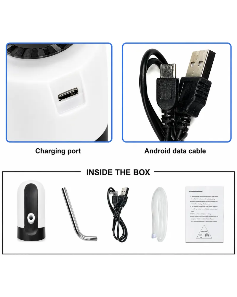 AquaFlow Rechargeable Water Dispenser Pump - Image 3
